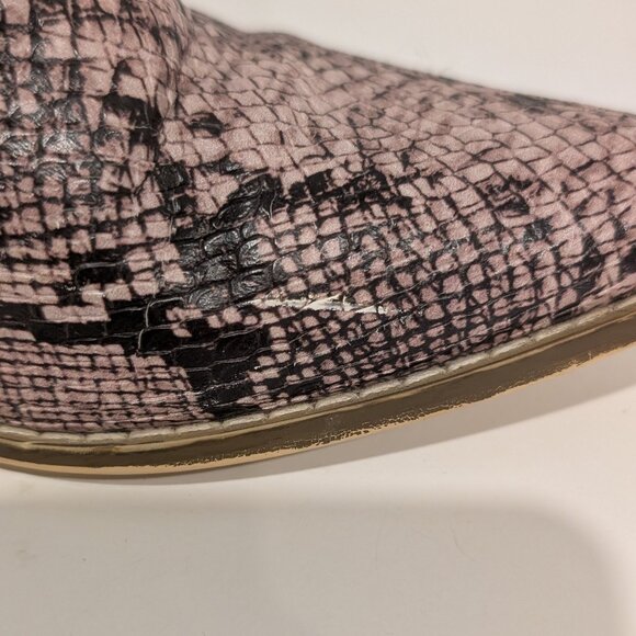 Matisse Coconuts Snake Print "Going West" Ankle Booties - Picture 4 of 6